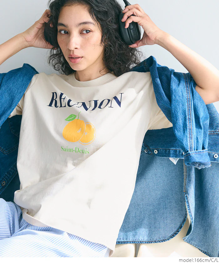 アソートデザインクルーネックTシャツ レディース メール便不可 - Image 7