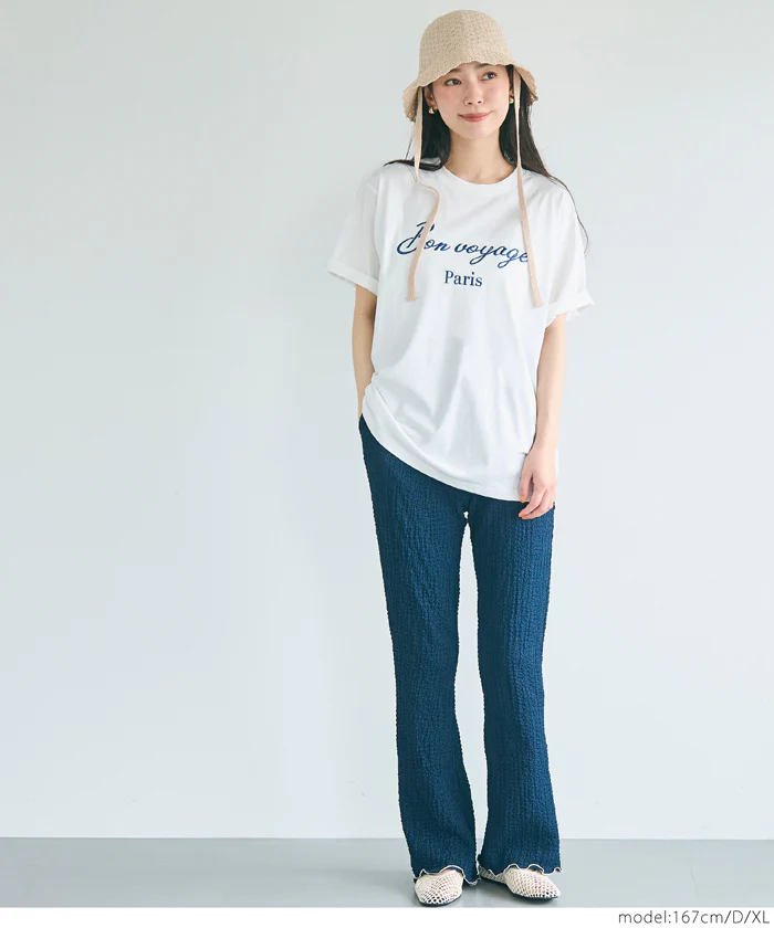 セール★990円→550円 アソートデザインクルーネックTシャツ レディース メール便不可 - Image 7