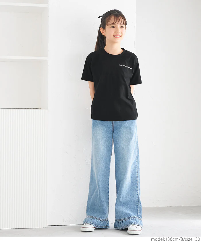 セール★790円→550円 親子お揃いアソートデザインクルーネックTシャツ キッズ メール便可 - Image 13
