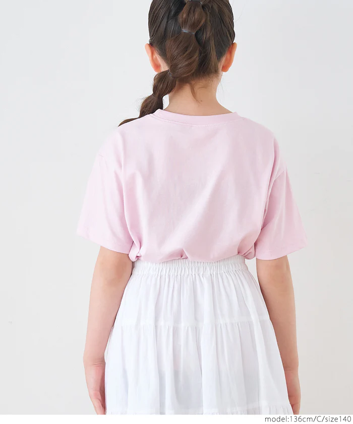 セール★790円→550円 親子お揃いアソートデザインクルーネックTシャツ キッズ メール便可 - Image 8