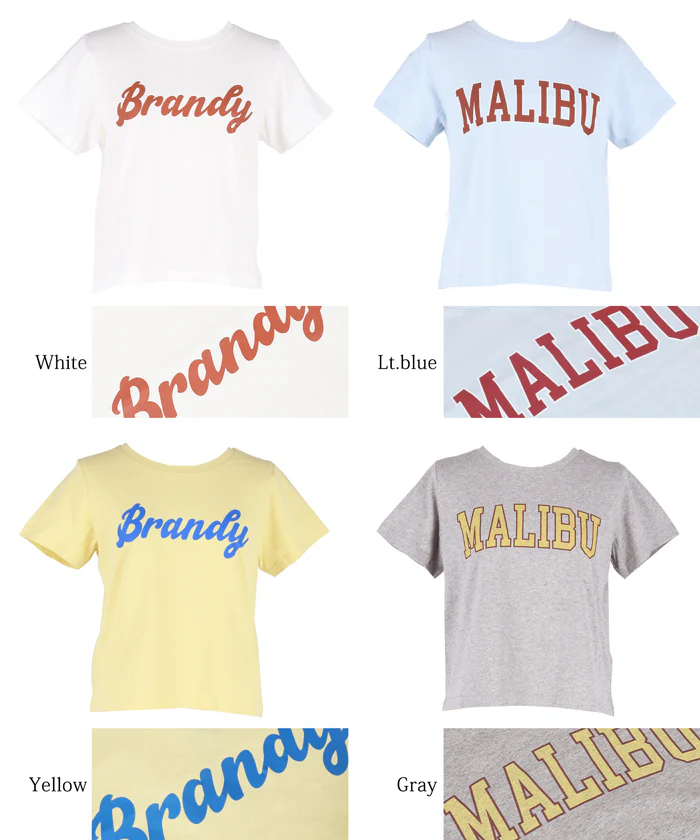 セール★990円→550円 OE天竺コンパクトロゴプリントTシャツ レディース メール便可 - Image 20
