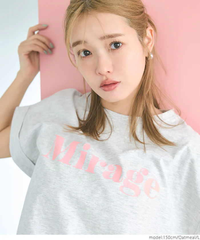 セール★990円→550円 フレンチスリーブロゴプリントTシャツ レディース メール便不可 - Image 14