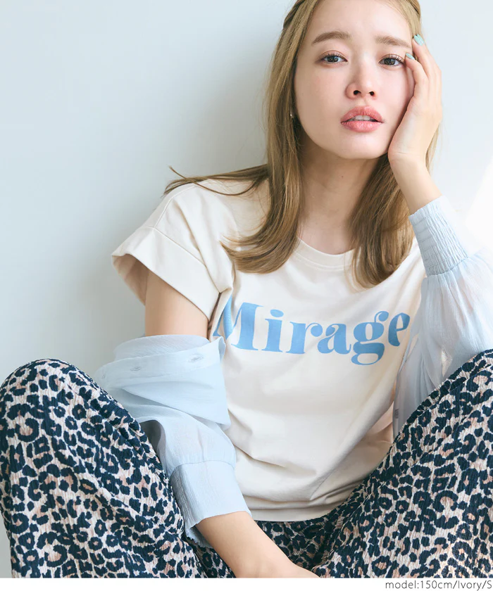 セール★990円→550円 フレンチスリーブロゴプリントTシャツ レディース メール便不可 - Image 18