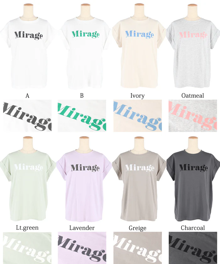 セール★990円→550円 フレンチスリーブロゴプリントTシャツ レディース メール便不可 - Image 23