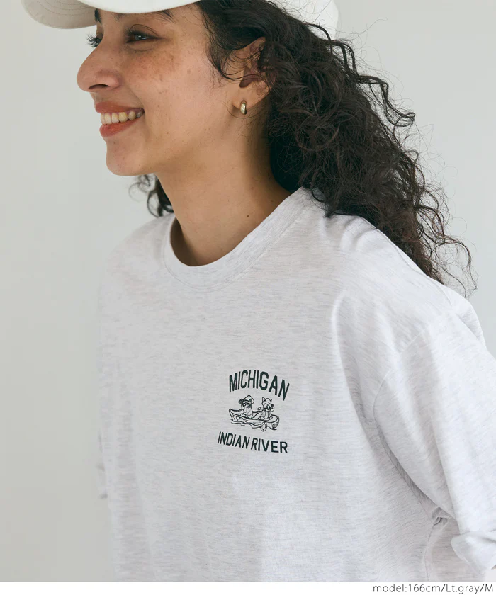 イラストプリントTシャツ メンズ レディース メール便不可 - Image 5