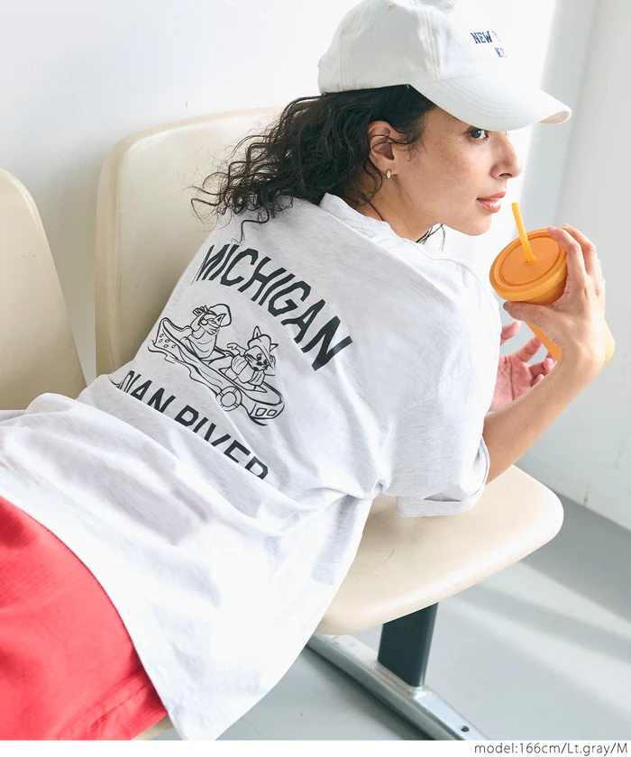 イラストプリントTシャツ メンズ レディース メール便不可 - Image 6