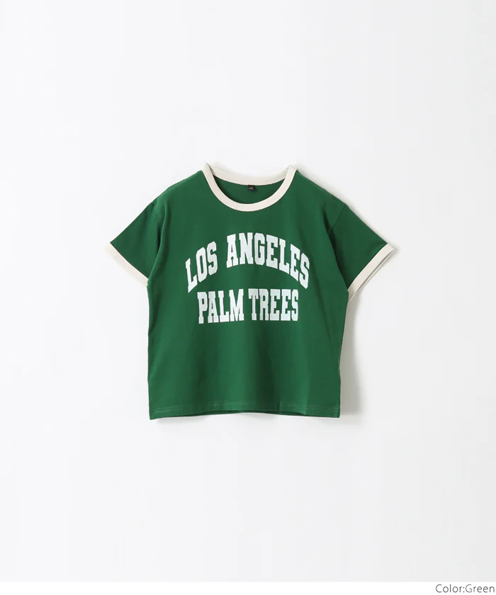 セール★790円→110円カレッジプリントリンガーTシャツ キッズ メール便不可 - Image 17