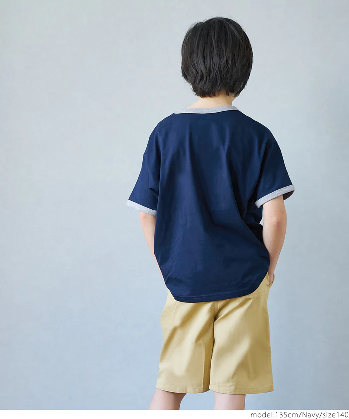 セール★790円→110円カレッジプリントリンガーTシャツ キッズ メール便不可 - Image 7