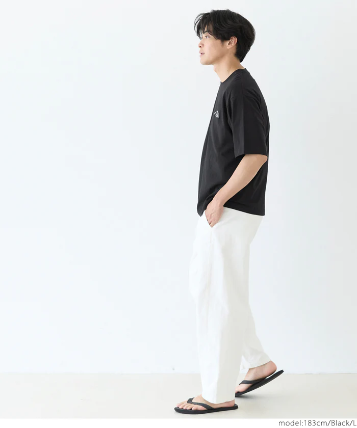 ワンポイント刺繍Tシャツ メンズ レディース メール便不可 - Image 10