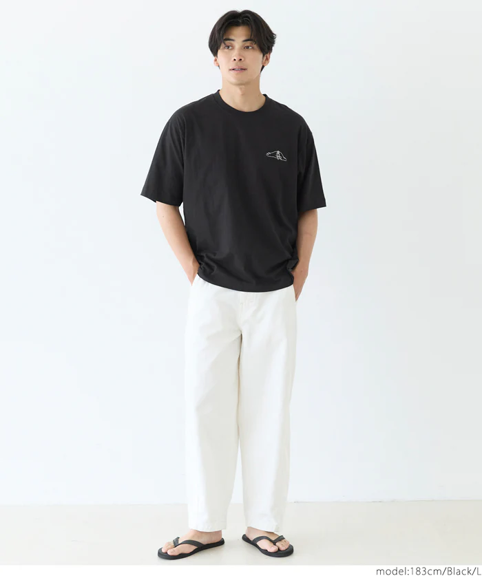 ワンポイント刺繍Tシャツ メンズ レディース メール便不可 - Image 12