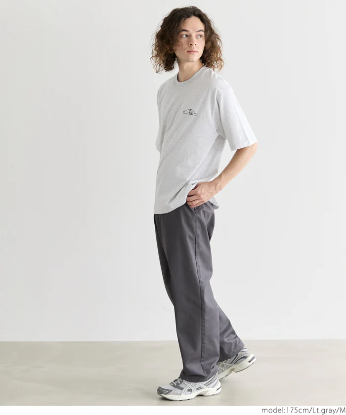 ワンポイント刺繍Tシャツ メンズ レディース メール便不可 - Image 15