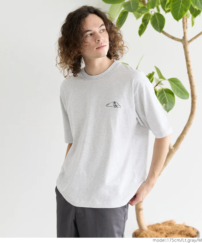 ワンポイント刺繍Tシャツ メンズ レディース メール便不可 - Image 17