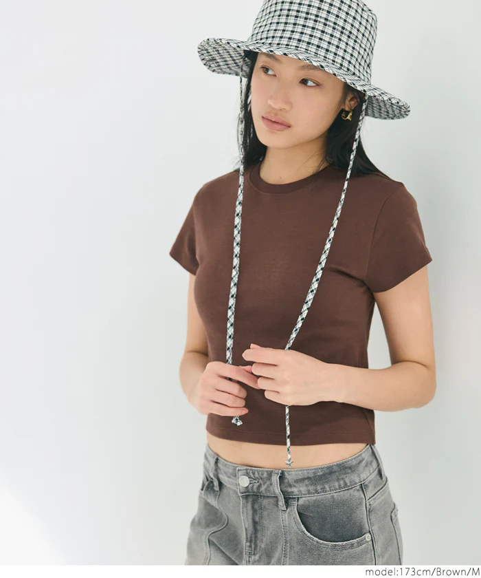 セール★890円→550円 スムースコンパクトミニTシャツ レディース メール便不可 - Image 12