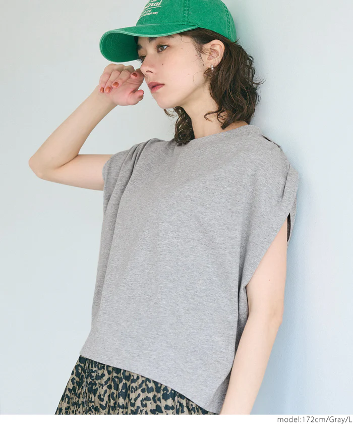 袖タックTシャツ レディース メール便不可 - Image 14