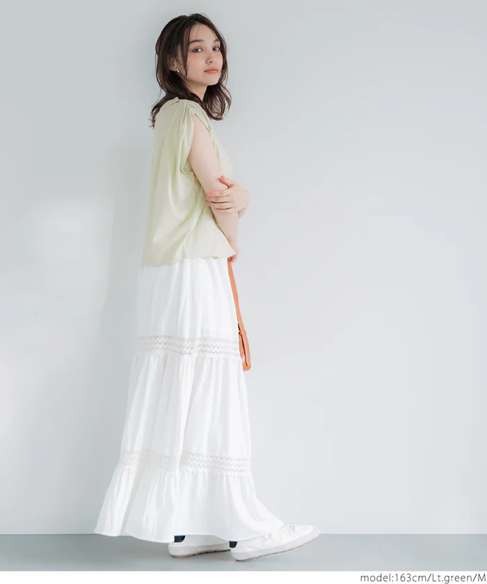 袖タックTシャツ レディース メール便不可 - Image 16