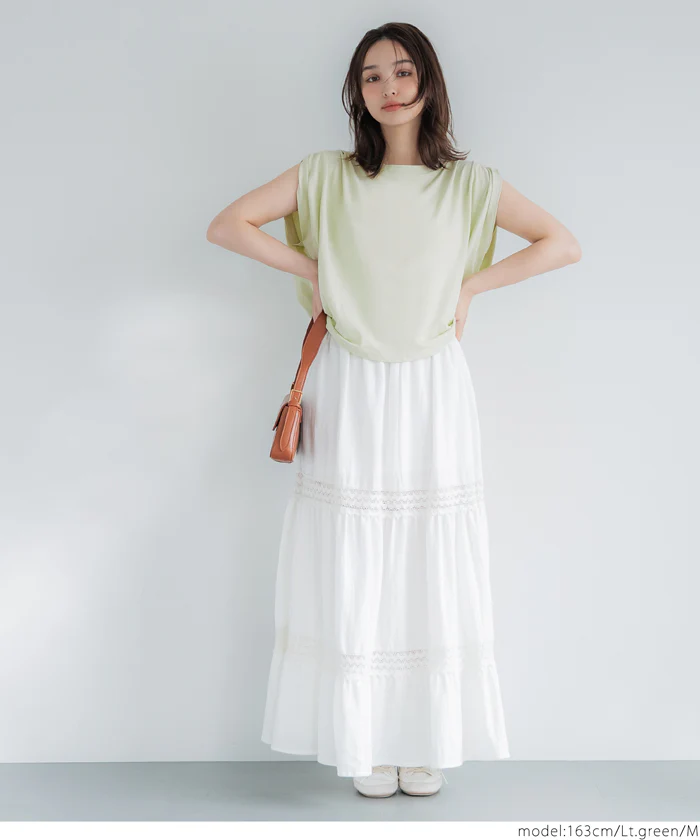 袖タックTシャツ レディース メール便不可 - Image 17