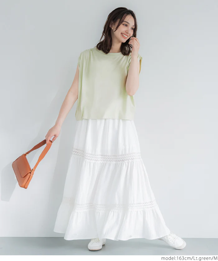 袖タックTシャツ レディース メール便不可 - Image 19