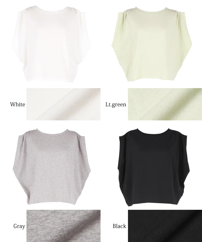 袖タックTシャツ レディース メール便不可 - Image 21