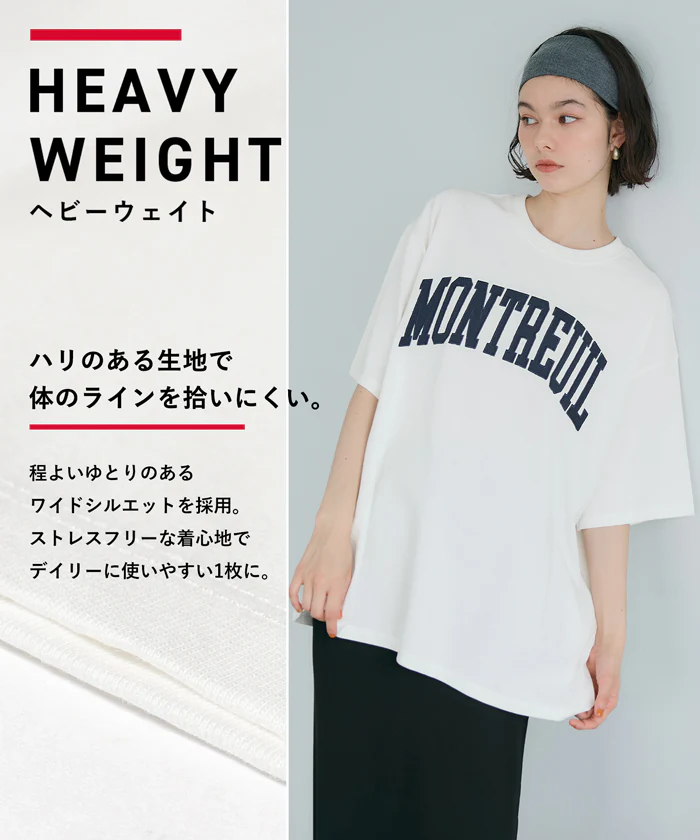 WEB限定セール ★1690円→550円ヘビーウェイトワッペンビッグトップス レディース メール便不可 - Image 3