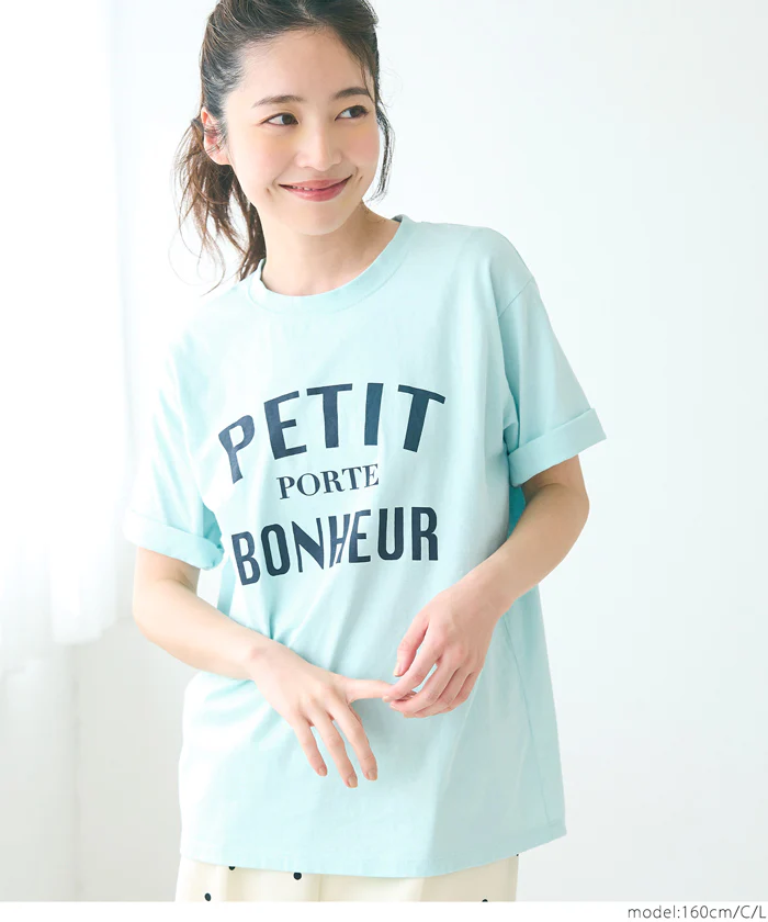 ベーシックロゴTシャツ レディース メール便不可 - Image 10