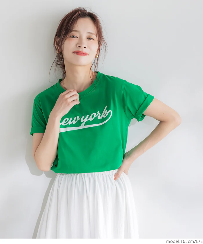 ベーシックロゴTシャツ レディース メール便不可 - Image 15