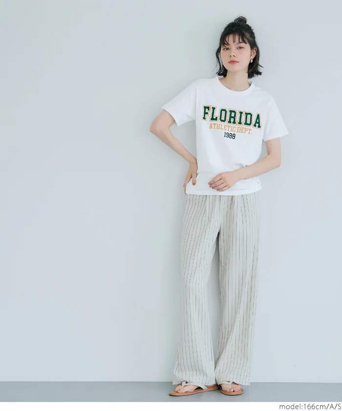 ベーシックロゴTシャツ レディース メール便不可 - Image 3