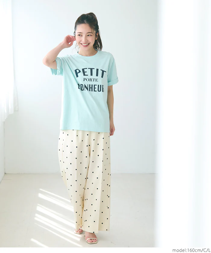 ベーシックロゴTシャツ レディース メール便不可 - Image 8