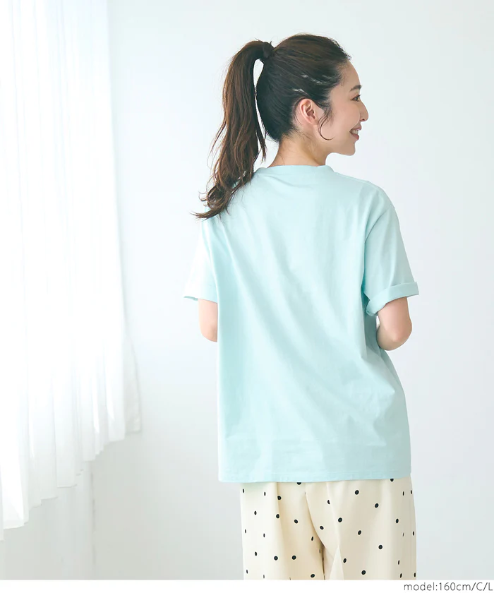 ベーシックロゴTシャツ レディース メール便不可 - Image 9