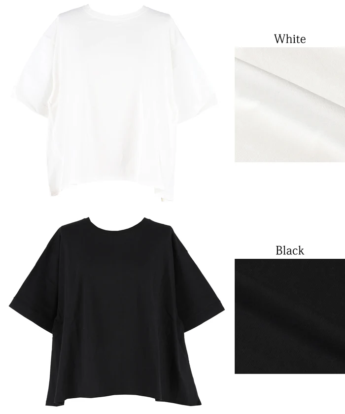 バックタックフレアTシャツ レディース メール便不可 - Image 16