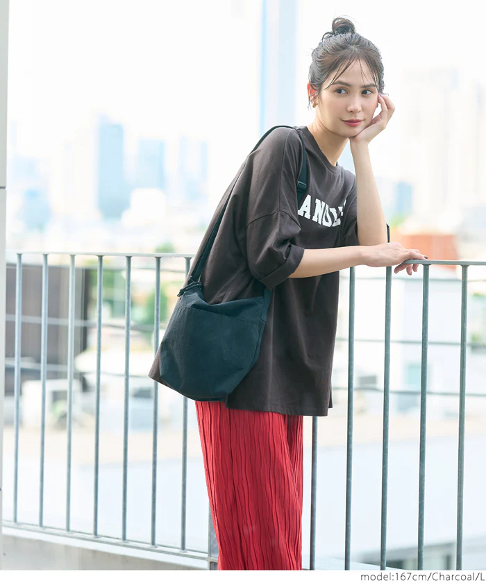 セール★1290円→990円 ロゴビッグTシャツ レディース メール便可 - Image 11