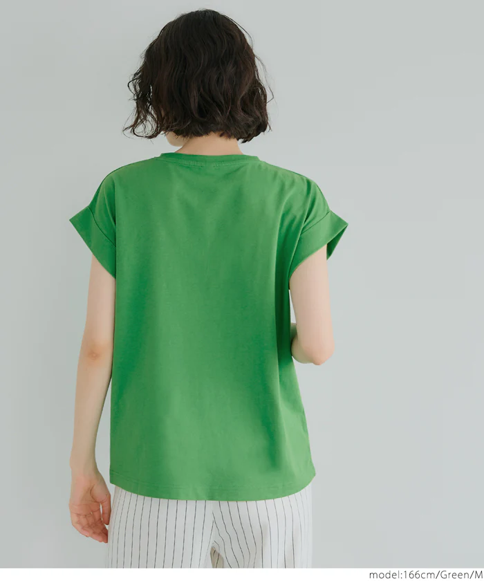セール★990円→550円 フレンチスリーブロゴプリントTシャツ レディース メール便不可 - Image 13