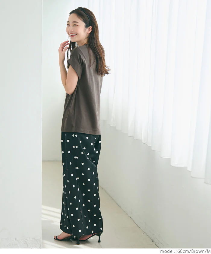 セール★990円→550円 フレンチスリーブロゴプリントTシャツ レディース メール便不可 - Image 19