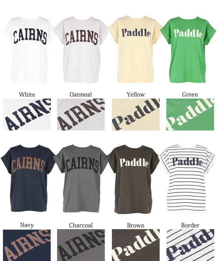 セール★990円→550円 フレンチスリーブロゴプリントTシャツ レディース メール便不可 - Image 22