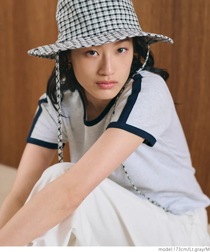 セール★1290円→550円 スムースコンパクトリンガーTシャツ レディース メール便不可 - Image 9