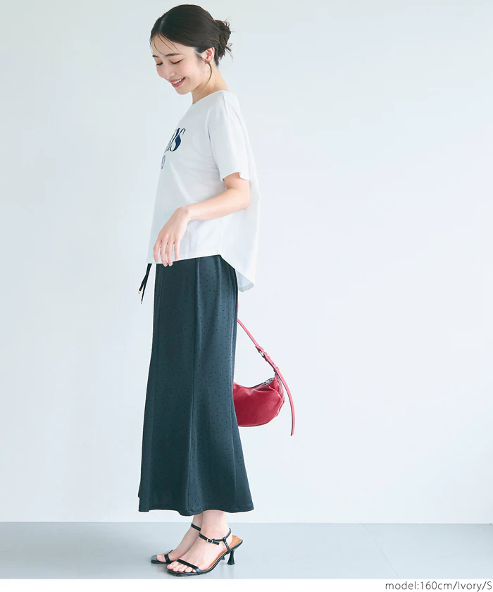 セール★990円→550円 テールカットロゴTシャツ レディース メール便不可 - Image 5