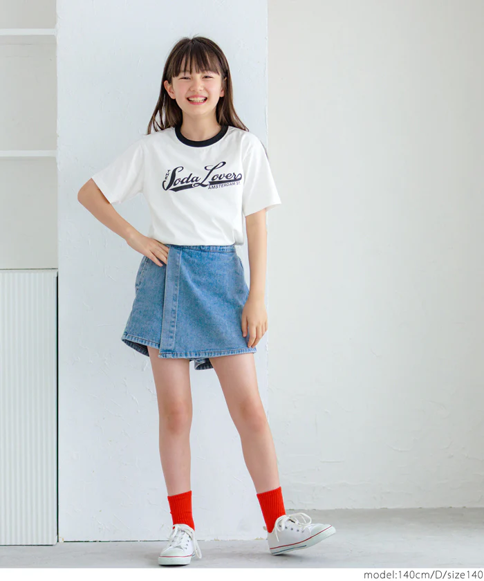 セール★790円→590円 親子お揃いベーシックロゴTシャツ キッズ メール便不可 - Image 11