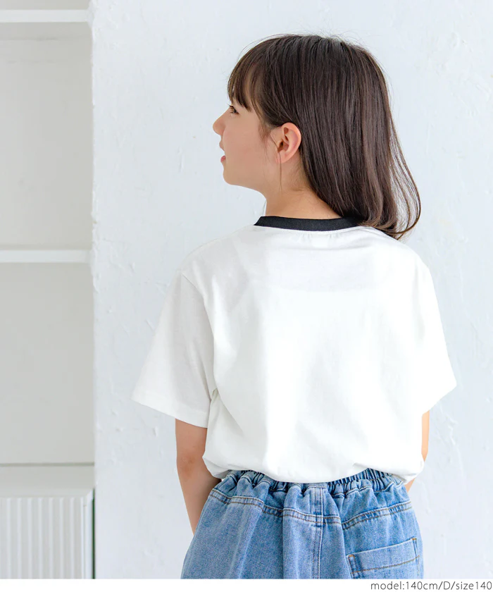 セール★790円→590円 親子お揃いベーシックロゴTシャツ キッズ メール便不可 - Image 12