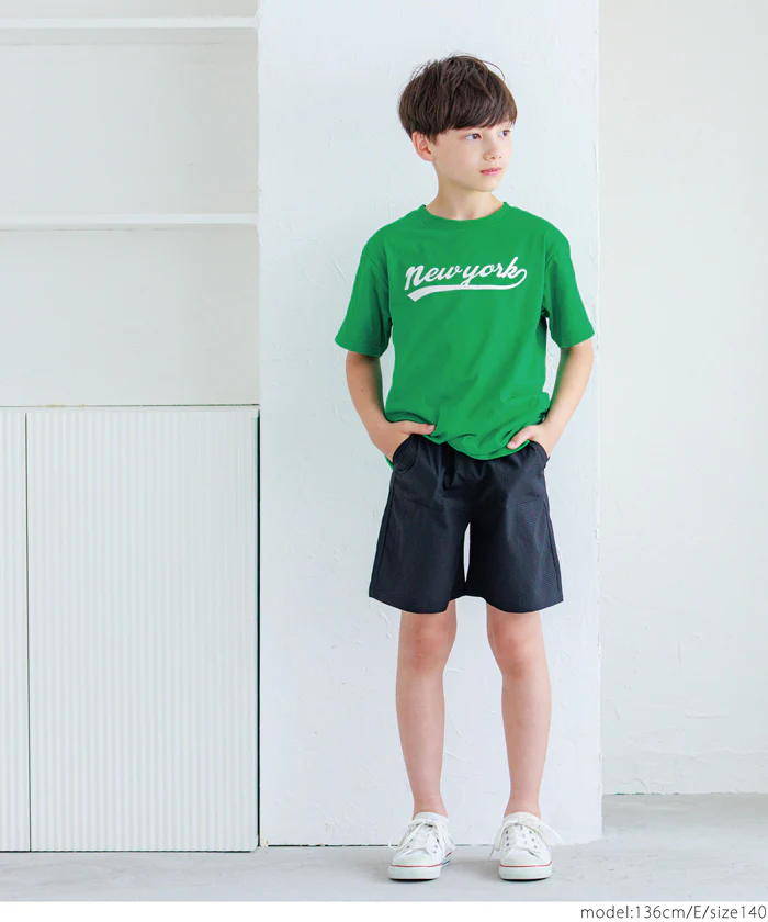 セール★790円→590円 親子お揃いベーシックロゴTシャツ キッズ メール便不可 - Image 14