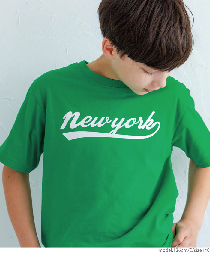 セール★790円→590円 親子お揃いベーシックロゴTシャツ キッズ メール便不可 - Image 15
