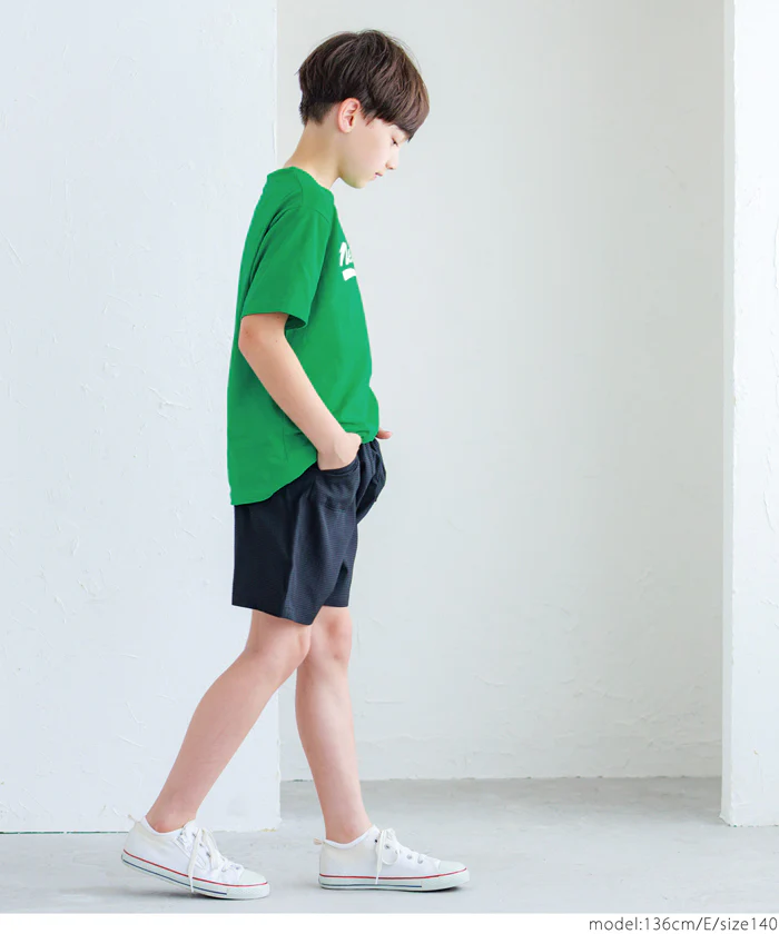 セール★790円→590円 親子お揃いベーシックロゴTシャツ キッズ メール便不可 - Image 16
