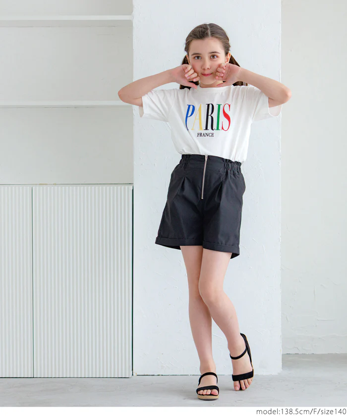 セール★790円→590円 親子お揃いベーシックロゴTシャツ キッズ メール便不可 - Image 17