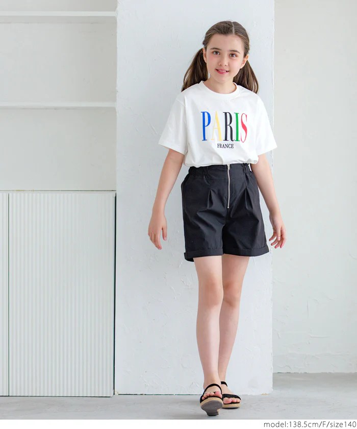 セール★790円→590円 親子お揃いベーシックロゴTシャツ キッズ メール便不可 - Image 19