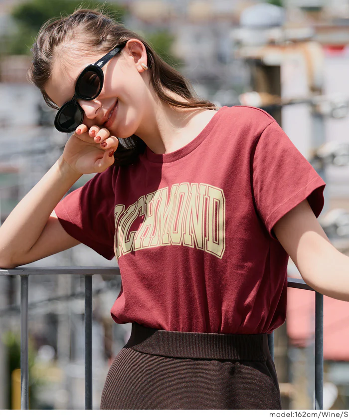 サイドスリットプリントTシャツ レディース メール便不可 - Image 18