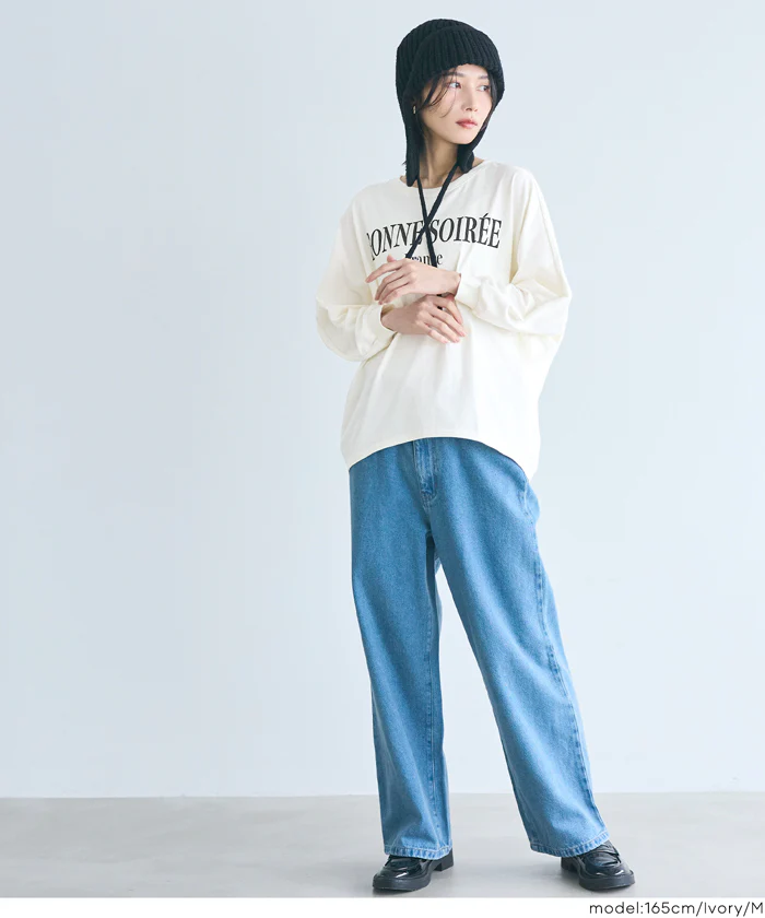セール★1490円→990円ドルマンロゴTシャツ レディース メール便不可 - Image 5