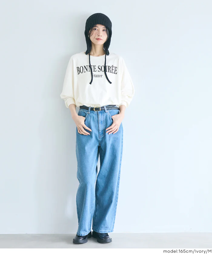 セール★1490円→990円ドルマンロゴTシャツ レディース メール便不可 - Image 7