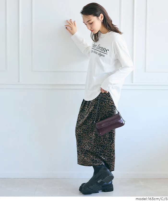 セール★1290円→990円 ビッグロゴロングTシャツ レディース メール便不可 - Image 11