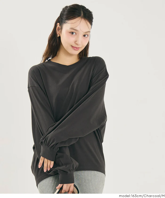 セール★1490円→990円 ビッグシルエットトップス レディース メール便不可 - Image 9