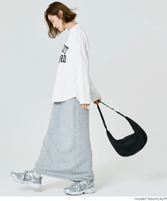 セール★1290円→990円 ビッグロゴ長袖Tシャツ レディース メール便不可 - Image 3