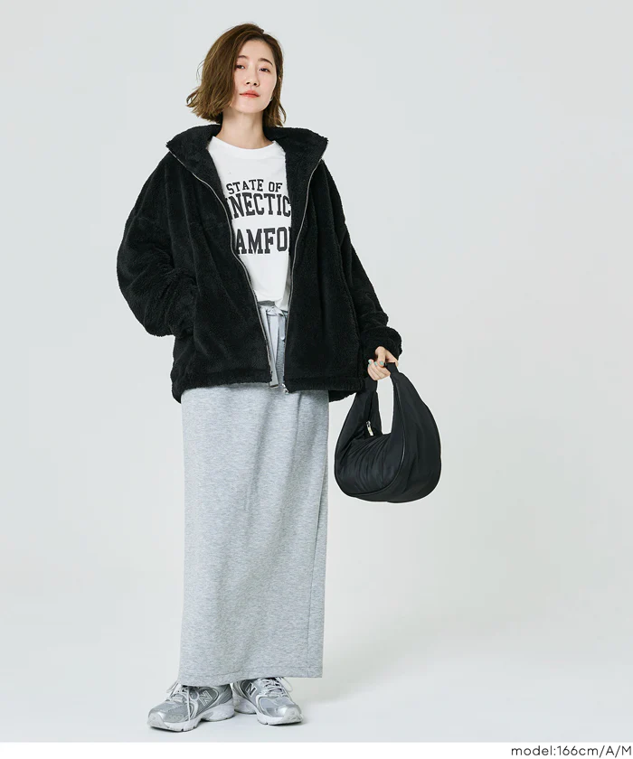 セール★1290円→990円 ビッグロゴ長袖Tシャツ レディース メール便不可 - Image 5