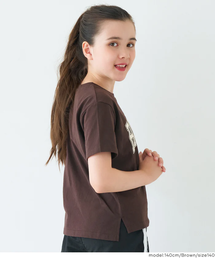 セール★890円→590円 親子お揃いサイドスリットプリントTシャツ キッズ メール便不可 - Image 17